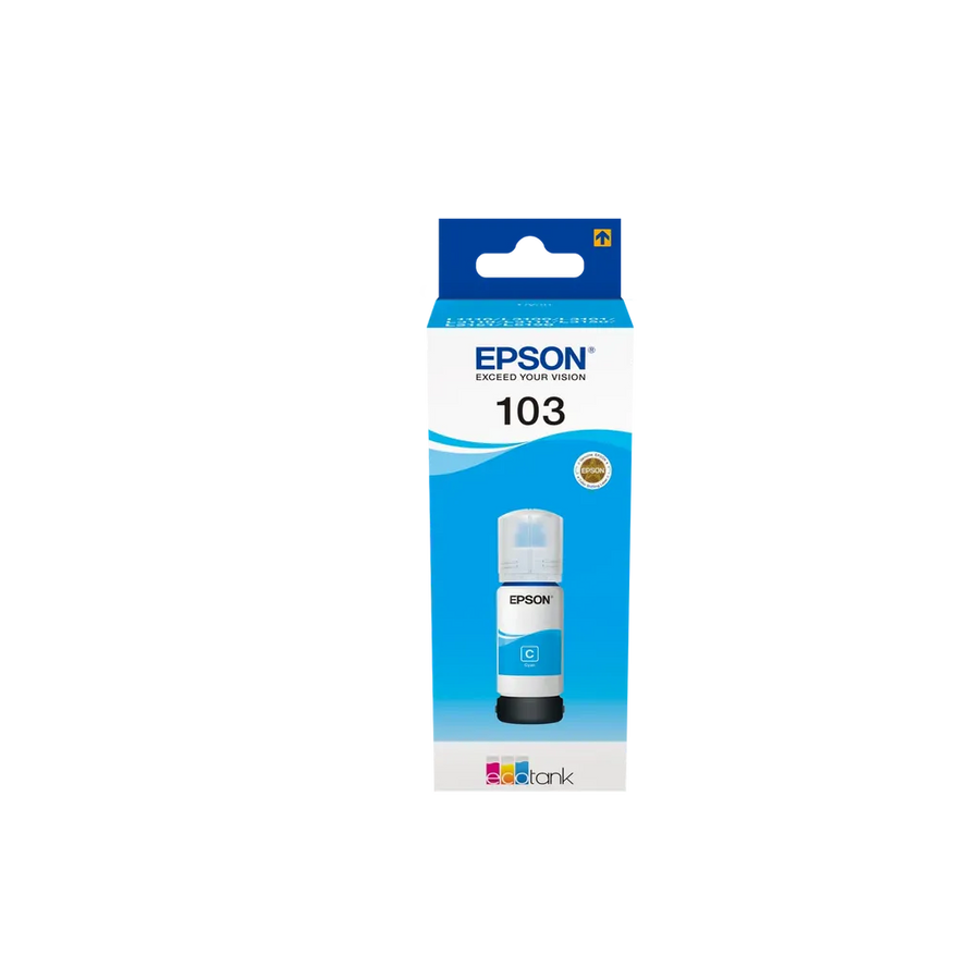 Epson 103 EcoTank Cyan Ink Bottle 7500 Pages