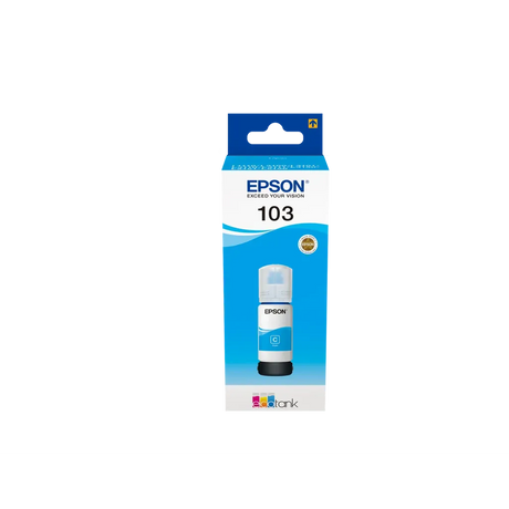 Epson 103 Ink Bottle Cyan EcoTank Original 65ml Single-pack