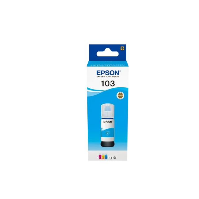 Epson 103 EcoTank Cyan Ink Bottle 7500 Pages