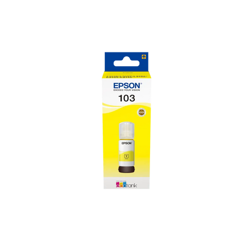 Epson 103 Ink Bottle Yellow EcoTank Original 65ml Single-pack