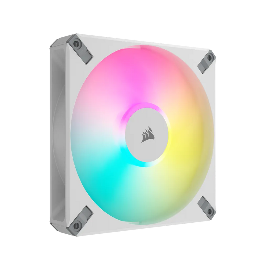 Corsair RS140 ARGB 140mm PWM Case Fan 500-1700 RPM 89 CFM (White)