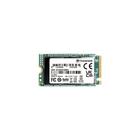 Transcend 400S 512GB M.2 2242 PCI-Express Gen3x4 3D NAND NVMe Internal SSD