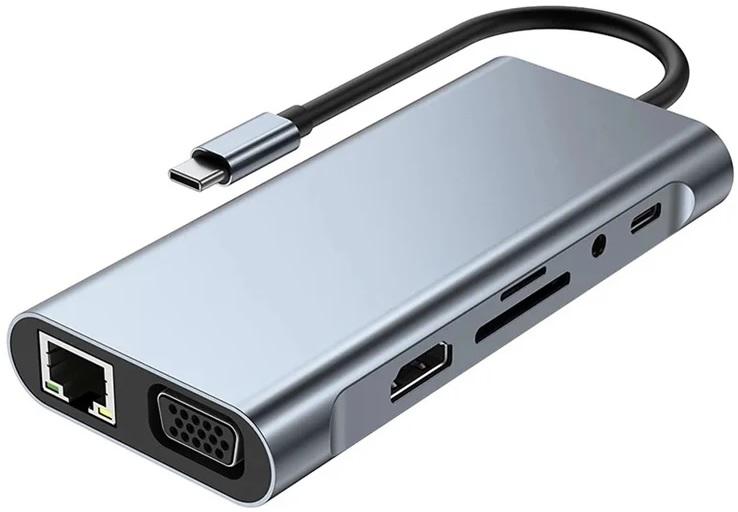 USB Type C 10 in 1 Dock