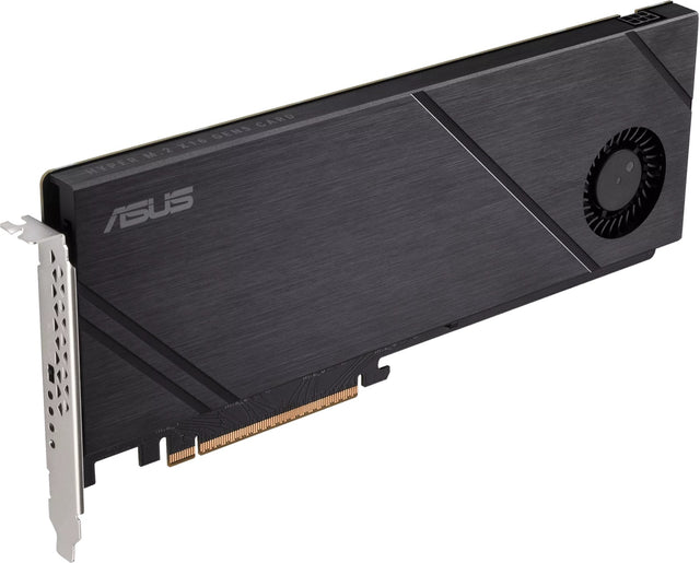 Hyper M.2 x16 Gen5 Card (PCIe 5.0/4.0) supports up to four NVMe M.2 (2242/2260/2280/22110) devices at up to 512 Gbps for RAID