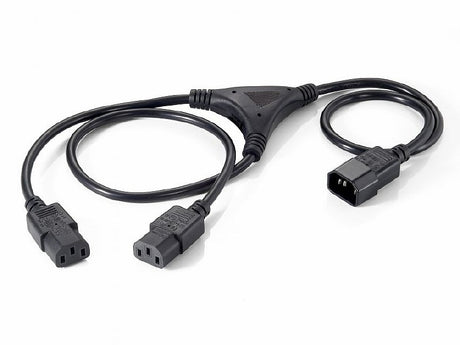 Equip Cable, Power Ext 1.6M - 2 X M to 1
