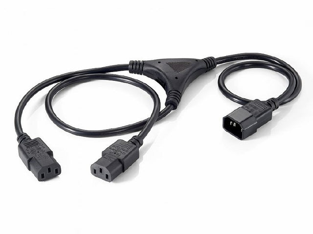 EQUIP CABLE, POWER EXT 1.6M – 2 X M TO 1