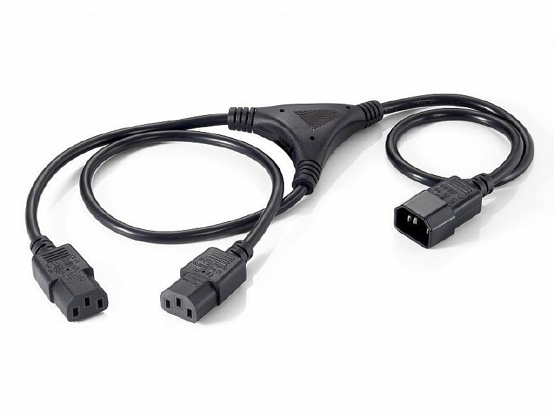 EQUIP CABLE, POWER EXT 1.6M – 2 X M TO 1