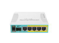 MikroTik hEX PoE - Desktop PoE Router with 5 Gb, 1 SFP and 1 USB port - Image 4