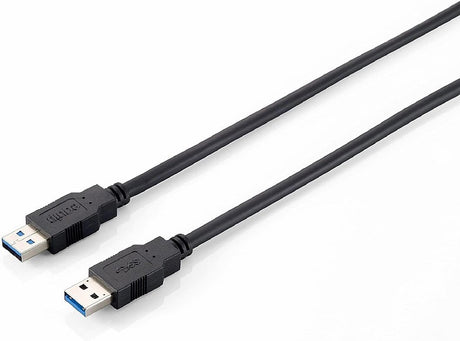 Equip Cable, USB3.0 Male to Male 1M Blk