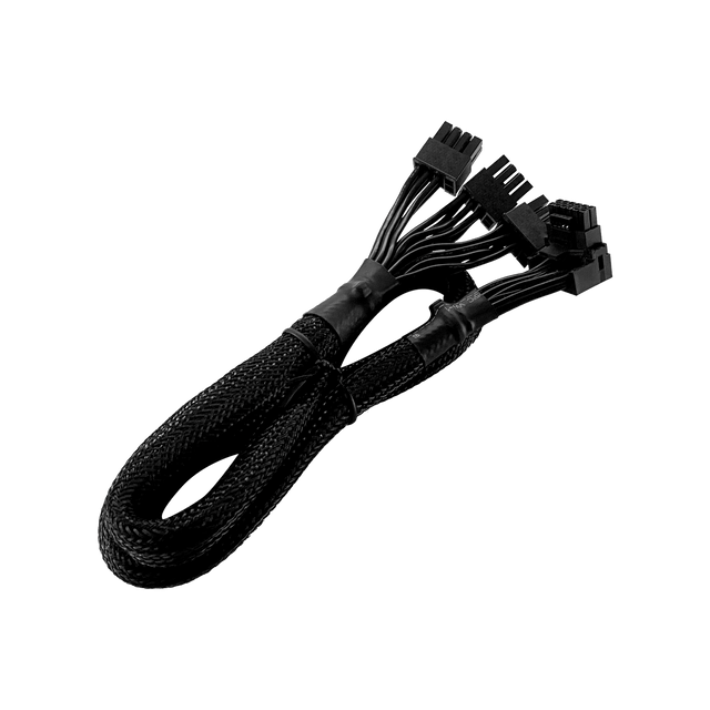 Cooler Master PCIe 12+4-pin to 3x 8-pin GPU Power Cable 65cm for MWE/GX/XG PSUs