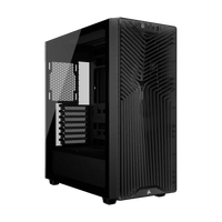 Corsair 3200D RS Mid-Tower PC Case Smoke 3x RS120 Fans 375mm GPU Clearance 360mm Radiator