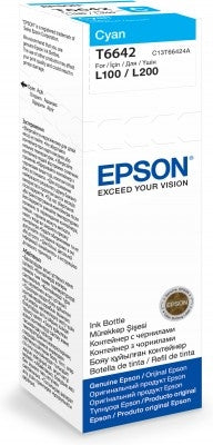 Epson 664 Ink Bottles Cyan 70ml EcoTank L565 Printer
