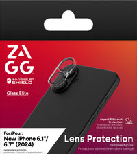 ZAGG InvisibleShield Glass Elite AR Camera Lens Protector for iPhone 16 and 16 Plus - Image 4