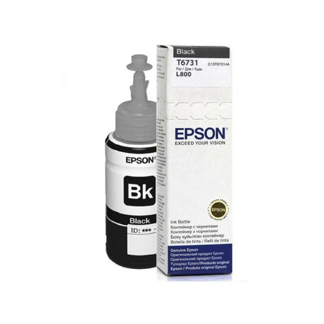 Epson 673 Ink Bottle Black EcoTank Original 70ml Single-pack