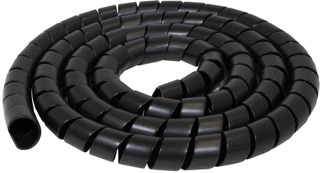 Spiral Wrap Black 1.8M X 20mm