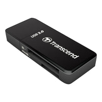 Transcend RDF5K SD MicroSD Card Reader USB 3.2 Gen 1 Type-A Black