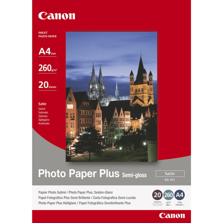Canon SG-201 A4 Semi-Gloss (20 Sht)