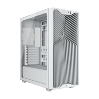 Corsair 3200D RS Mid-Tower PC Case White 3x RS120 Fans 375mm GPU Clearance 360mm Radiator