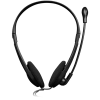 CANYON PC headset HS-01 PC Mic Flat 1.8m Black Orange - Image 2
