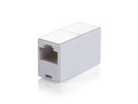Equip Connector, RJ45 Inline Coupler Wht