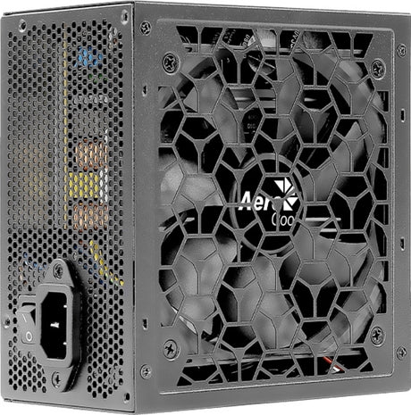 Aerocool AERO Bronze 550W PSU - ATX 24 PIN, 1x 4+4PIN CPU, 4x SATA, 2x PATA, 1x PCIe 6+2PIN