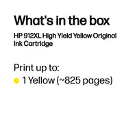 HP 912XL High Yield Yellow Original Ink Cartridge, 700 pages - Image 3
