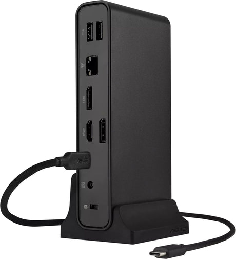 ASUS Dock DC301, 1 x RJ45, 3 x USB, 1x USB-C, Audio jack, SD Card, 1 x HDMI, 1 x Display port