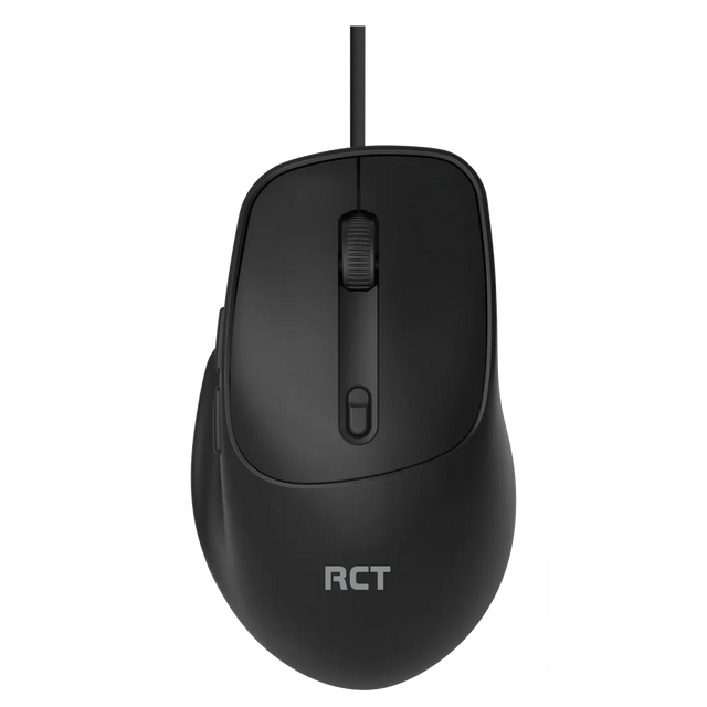 RCT GM-193U Wired Optical Gaming Mouse USB 6-Button 3200 DPI Black