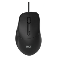 RCT GM-193U Wired Optical Gaming Mouse USB 6-Button 3200 DPI Black - Image 2