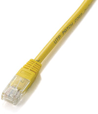 Equip Cable, NET/W CAT5E Patch 1M Yello