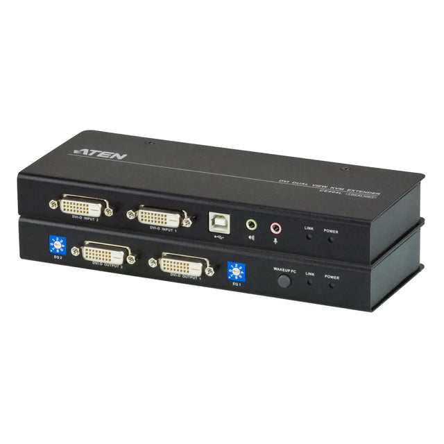 Aten CE604 4-Port DVI USB KVM Extender