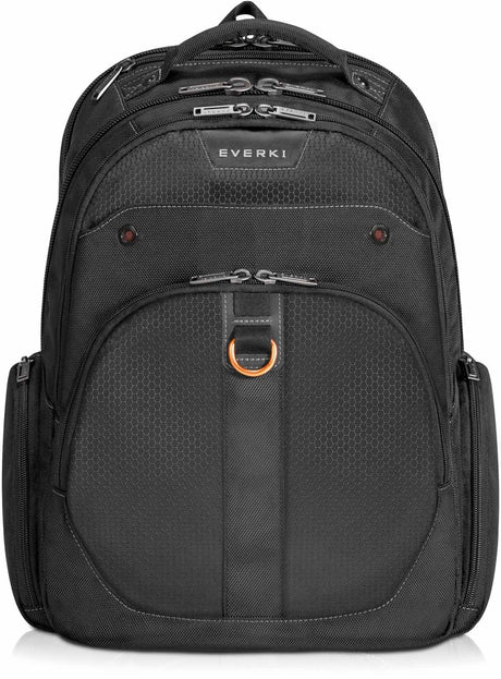 EVERKI ATLAS BACKPACK, Fits up to 15.6 inch laptops, Travel friendly, Opens 180, 5-Point balance strap system