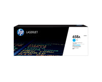 HP 658A Cyan LaserJet Toner Cartridge,6,000 pages