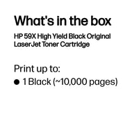 HP 59X Black LaserJet Toner Cartridge - Image 3