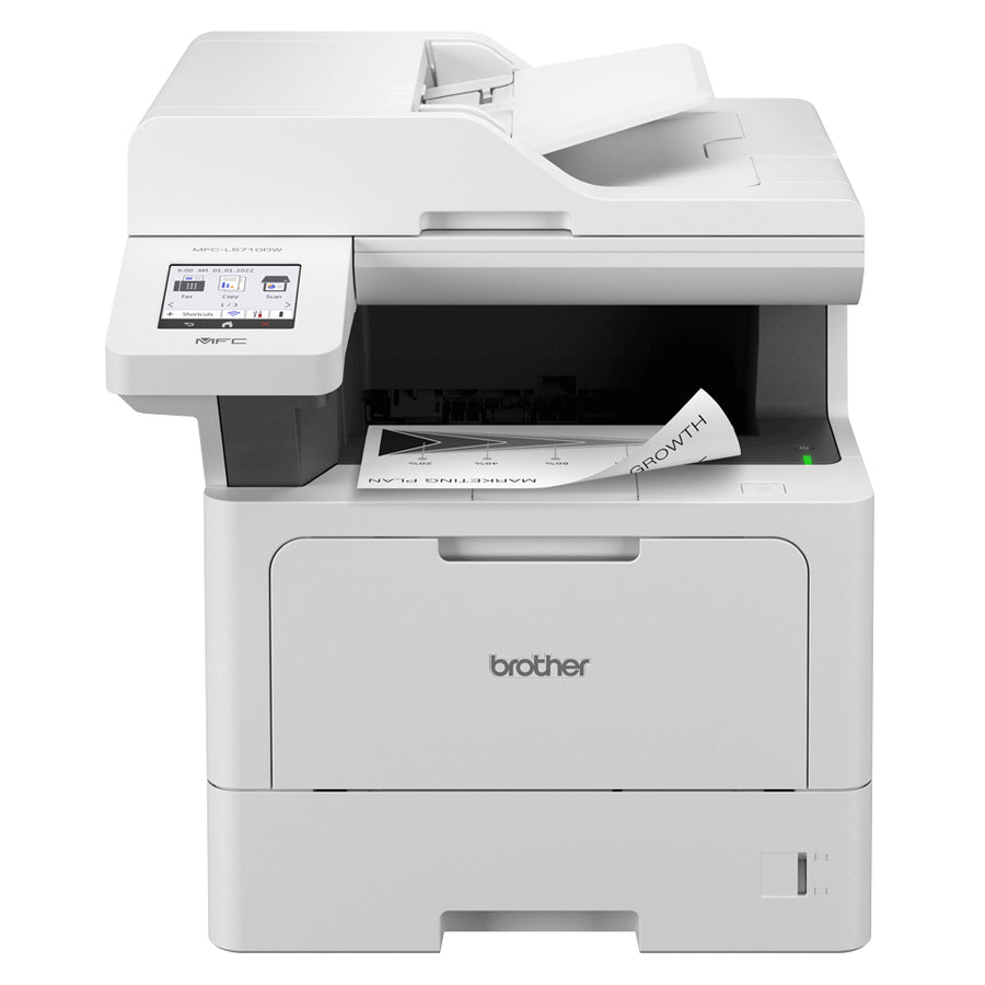 Brother High Speed Mono Laser MFC with Duplex printing and wireless networking capabilities (3YR onsite)