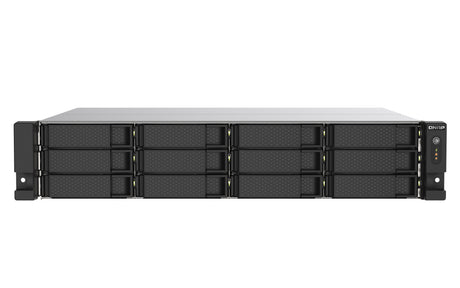 QNAP 12-Bay 12-bay rackmount NAS, AMD Ryzen V1000 series V1500B 4C/8T 2.2GHz