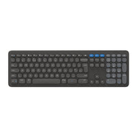 ZAGG Pro Keyboard 17 Full-Size 108-Key Wireless Bluetooth Multi-Device Keyboard Black - Image 4