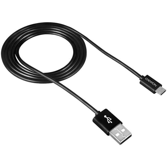 CANYON cable UM-1 MicroUSB 5W 1m Black