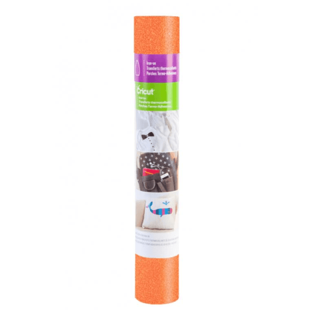 2003260 - Cricut Glitter Iron-On  30x48cm (Fluorescent Orange)