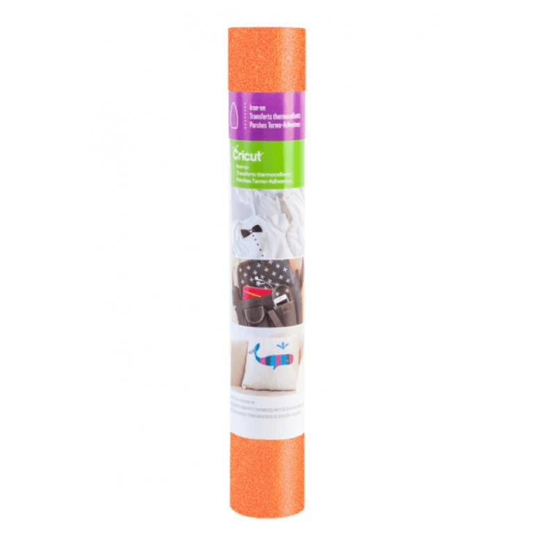 2003260 - Cricut Glitter Iron-On 30x48cm (Fluorescent Orange)