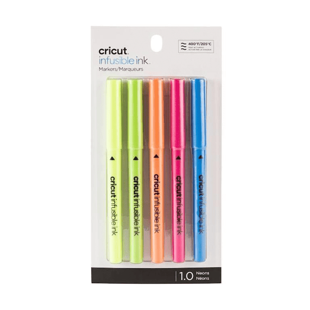2006258 - Cricut Explore/Maker Infusible Ink Medium Point Pen Set 5-pack (Brights) 1.0mm