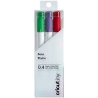 Cricut Fine Point Pen 3PK Rd Gn Vt