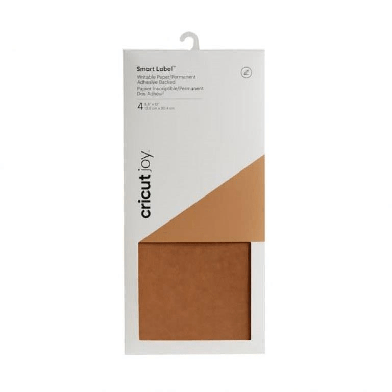 2007361 - Cricut Joy Smart Labels 14x30cm 4-pack (Kraft Brown)