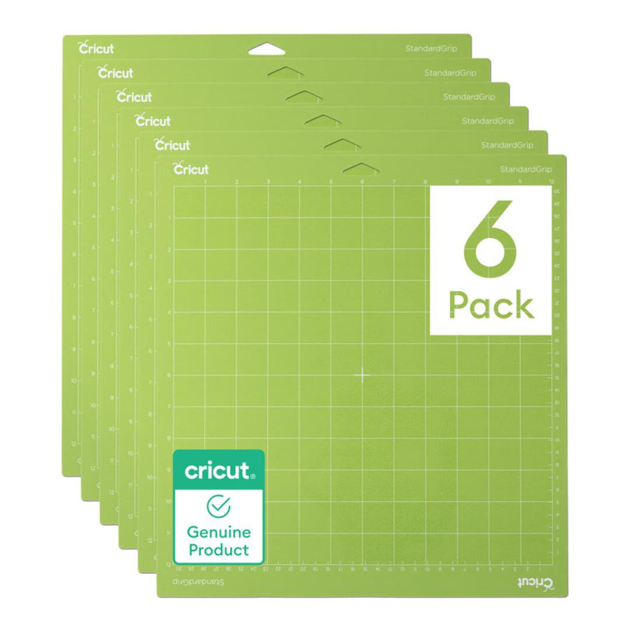 2012130 - Cricut Standard Grip Machine Mat - 30.5cmx30.5cm (6 pack)