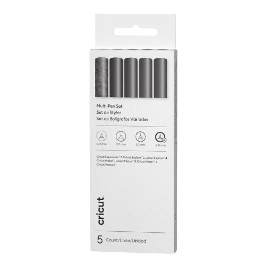 2012175 - Cricut Explore/Maker Multi-Size Pen Set 5-pack (Black)