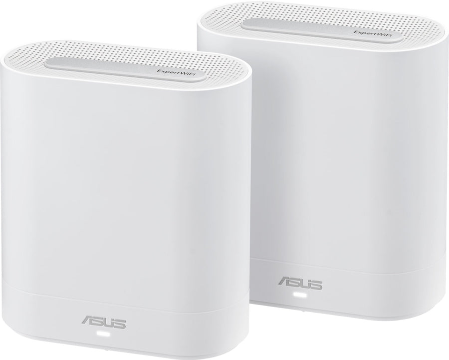 ASUS ROUTER/Expert/2402 Mbps+574 Mbps/2.4GHz 2x2/5GHz 2x2/PoE+/200 devices/Wall+Ceiling Mount/AiMesh/2 Pack.90IG07V0-MO3A40