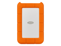 LaCie Rugged USB-C 5TB 2.5-inch External Hard Drive USB 3.1 Orange Portable