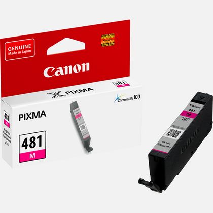 Canon-Ink-CLI-481 M-TS704/ S6140/ TS6240/ TS8140/ TS8240/ TS9140/ TS7540/ TS9540/ TS6340/ TS8340-Yield 236