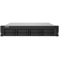 QNAP 8-Bay Quad-Core 17 GHz Rackmount NAS 4GB RAM