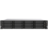 QNAP 12-Bay 12-bay rackmount NAS, AMD Ryzen V1000 series V1500B 4C/8T 2.2GHz
